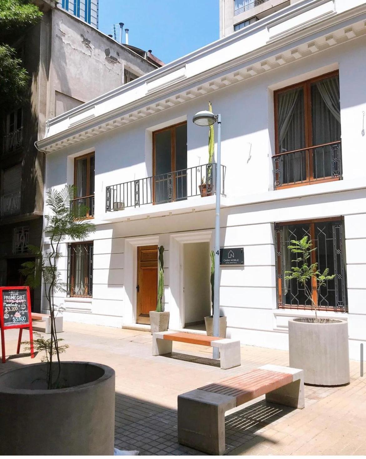 Hotel Boutique Casa Noble Santiago de Chile Zewnętrze zdjęcie